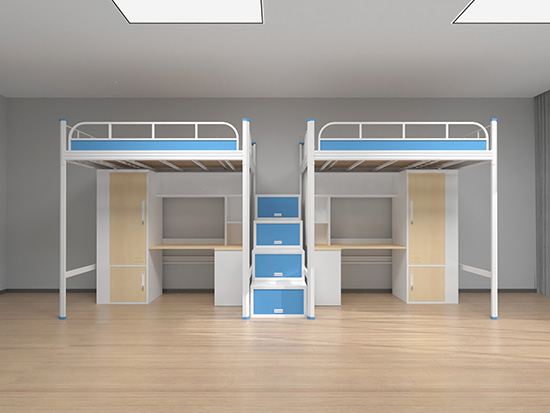 初中宿舍上下鋪鐵床怎么選？