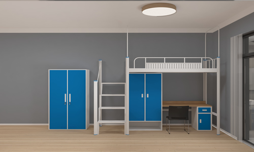 員工宿舍的上下鋪鐵床一般寬為多少？