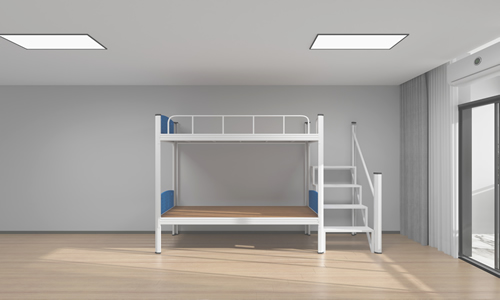 學(xué)生們睡上下鋪鐵架床安全嗎？